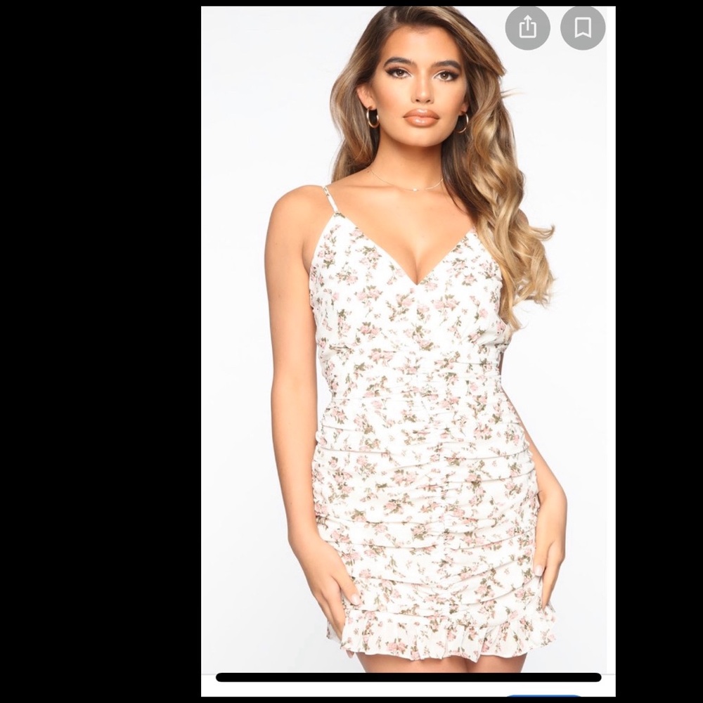 Mini Floral Fashion Nova Dress